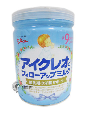 Sữa bột Glico Icreo số 9 - hộp 850 g (dành cho trẻ từ 9 - 36 tháng)