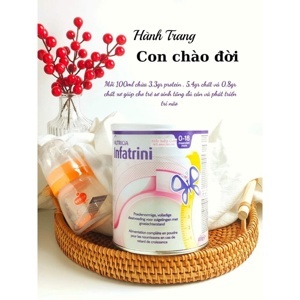 Sữa Infatrini Đức lon 400g - sữa béo cao năng lượng cho trẻ 0-18 tháng tuổi