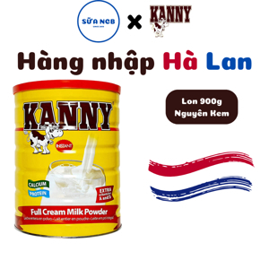 Sữa bột nguyên kem Kanny - hộp 900g