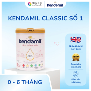 Sữa Kendamil First Infant số 1 900g (0 - 6 tháng)
