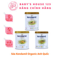 Sữa Kendamil Organic Số 1, 2 ,3 - Hộp 800g