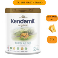 Sữa Kendamil Organic Số 2 Lon 800g giúp bé phát triển chiều cao, tăng cân, trí não Date 2024 - 1 Đổi 1 Nếu Lỗi NSX