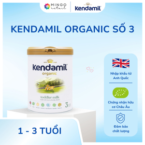 Sữa Kendamil Organic số 3 - 800g, dành cho trẻ từ 12-36 tháng