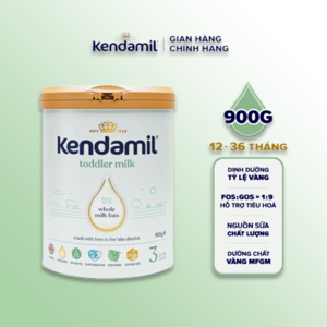 Sữa Kendamil Toddler số 3 - 900g, dành cho trẻ từ 1 - 3 tuổi