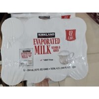 SỮA KHÔNG ĐƯỜNG EVAPORATED MILK KIRKLAND