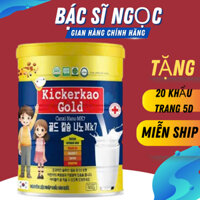 Sữa Kickerkao Gold Canxi Nano MK7 900gr Chính Hãng – Tăng chiều cao vượt trội cho trẻ.