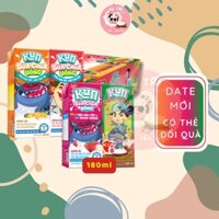 Sữa Kun 180ml đủ hương ( Socola, Dâu, Cam, Vải, Nho, Nhiệt Đới ) Thùng 48 hộp.
