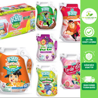 Sữa Kun Túi 110ml Đủ Vị ( Socola, Dâu, Cam, Ổi, Chua Ngọt ) Thùng 24 Túi. - Ăn Vặt Đậu Đậu 86