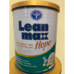 Sữa Lean Max Hope - 900g, dành cho bệnh nhân ung thư