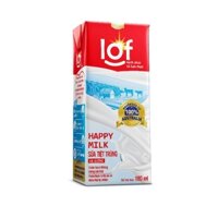 Sữa LOF Happy Milk STT Có Đường 180ml Thùng 48 Hộp