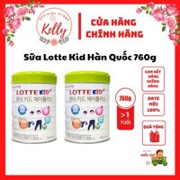 Sữa Lotte Kid A+ 760g Hàn Quốc mẫu mới giúp trẻ tăng trưởng chiều cao, trí não, sức đề kháng