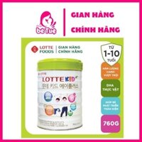 Sữa Lotte Kid A+ 760g kèm hộp quà ( 1-10 tuổi )