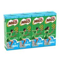 Sữa Lúa Mạch Ít Đường, Milo, Chocolate Flavoured Malted Drink (180ml) - NESTLE
