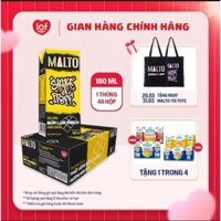 Sữa lúa mạch MALTO Shake It Off hương sôcôla thùng 48 hộp x 180ml