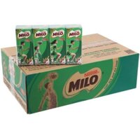 sữa lúa mạch milo Nestlé  hộp giấy thùng 48 hộp × 180ml