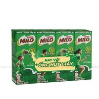 Sữa Lúa Mạch Nestlé Milo Lốc 4 Hộp 180ml