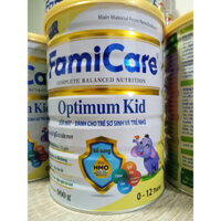 Sữa mát dành cho trẻ sơ sinh và trẻ nhỏ 0-12 tháng Optimum Kid FamiCare 900g