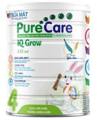 Sữa Mát Pure Care IQ Grow ( 1-15 Tuổi) 900g