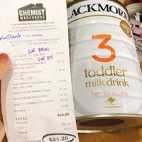 SỮA MÁT TĂNG CÂN BLACKMORE ÚC