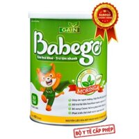 Sữa mát tăng cân, trị biếng ăn, táo bón Babego 3 tuổi trở lên 400g