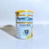 Sữa mát tăng trưởng chiều cao - cân nặng cho trẻ 1-17 tuổi Famicare Grow Kid 900g