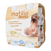Sữa Matilia cho phụ nữ sau sinh và nuôi con bú vị caramel vỉ 4 chai