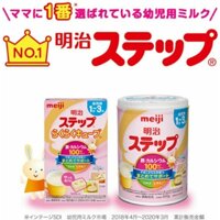 Sữa Meiji 1-3 dạng lon (chính hãng - ship trực tiếp từ Nhật)