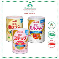 Sữa Meiji Dạng Lon Số 0 và Số 9, Meiji HP - Nội Địa Nhật