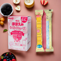 Sữa Meiji dạng thanh số 0 nội địa Nhật Bản 648g – 24 thanh x 27g (cho bé từ 0-1 tuổi)