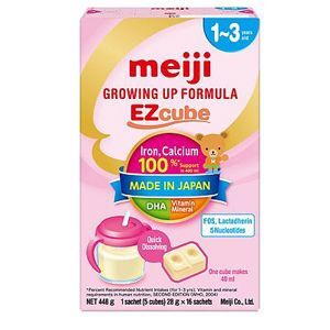 Sữa Meiji EZcube số 9 - dành cho trẻ 12-36 tháng, 448g