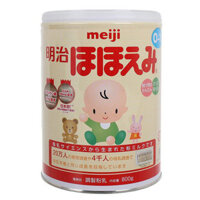 Sữa Meiji Hohoemi 0-1 tuổi, hàng nội địa Nhật Bản (hộp thiếc 800g)