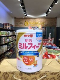 Sữa Meiji HP Nhật – Dị ứng đạm bò 850g 0-3y