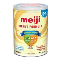 Sữa Meiji Infant Formula 0-1 Nhật Bản cho bé từ 0 đến 12 tháng hộp 800g (mẫu mới)