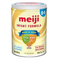 Sữa Meiji Infant Formula 0-1 của Nhật Bản cho bé 0-12 tháng hộp 800g