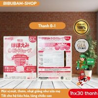 Sữa Meiji Lẻ thanh 0-1 nội địa Nhật - Hàng Nhật chính hãng - Sữa vị giống sữa mẹ nhất - Date dài