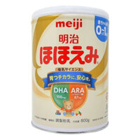 Sữa Meiji nội địa Hohoemi, 0 - 1 tuổi, 800G( Mua 2 tặng 1 bình nước Look&Look hoặc 1 bình uống nước inochi)
