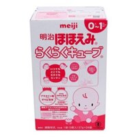 Sữa meiji số 0 dạng thanh Nhật Bản (27g x 24 thanh)