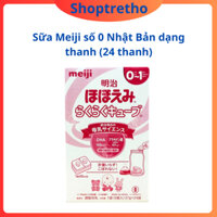 Sữa Meiji số 0 Nhật Bản dạng thanh (24 thanh)