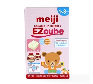 Sữa Meiji Thanh EZcube 432g (0-1 tuổi)