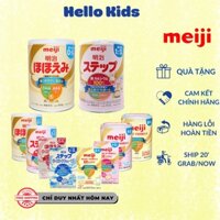 Sữa Meiji Thanh/Lon nội địa Nhật date mới nhất - Hello kids