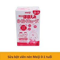 Sữa Meiji viên nén 0-1 tuổi – Combo 2 hộp