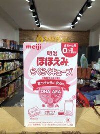Sữa Meiji viên nén Nhật Số 0 – Hộp 24 thanh (0-1y) – thanh