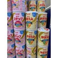 Sữa Meji lon nội địa Nhật 0-1, 1-3 800g