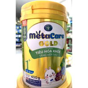 Sữa bột Nutricare Metacare 1+ - hộp 400g (dành cho trẻ từ 1 - 3 tuổi)