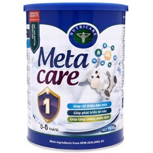 Sữa Meta Care số 1 900g - dành cho trẻ từ 0 - 6 tháng