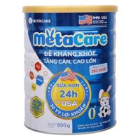 Sữa Metacare Eco 0+ 800g (0-12 tháng)