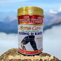 Sữa Milkmilk Bone Care dinh dưỡng chuyên biệt cho người xương khớp, với Glucosamin bảo vệ xương và khớp luôn chắc khỏe