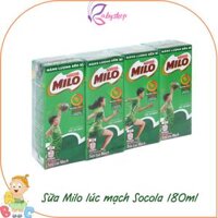 Sữa Milo Hương Socola Lúa Mạch (48 Hộp/1 Thùng 180ML)