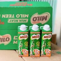 Sữa Milo nắp vặn Nestlé 210ml - 1 thùng 24 hộp