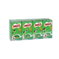 Sữa Milo UHT có đường, lốc 4 hộp, 115ml/110ml